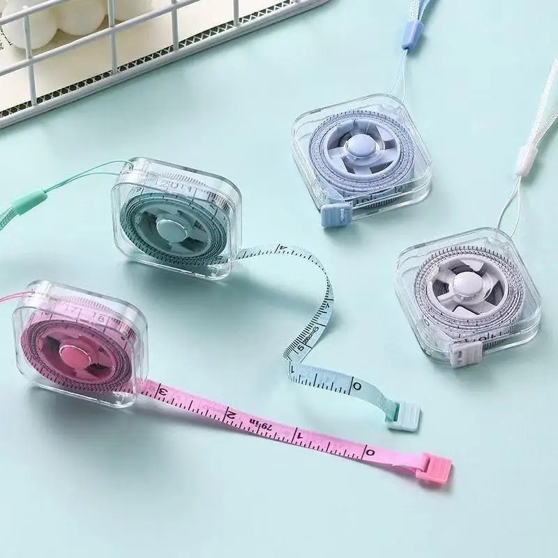 Pita Ukur Mini Warna Macaron K - Tape Measure ulasan dan harga